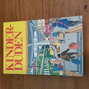 Vintage 1970, KINDER-DUDEN, German Language Picture Dictionary for Children